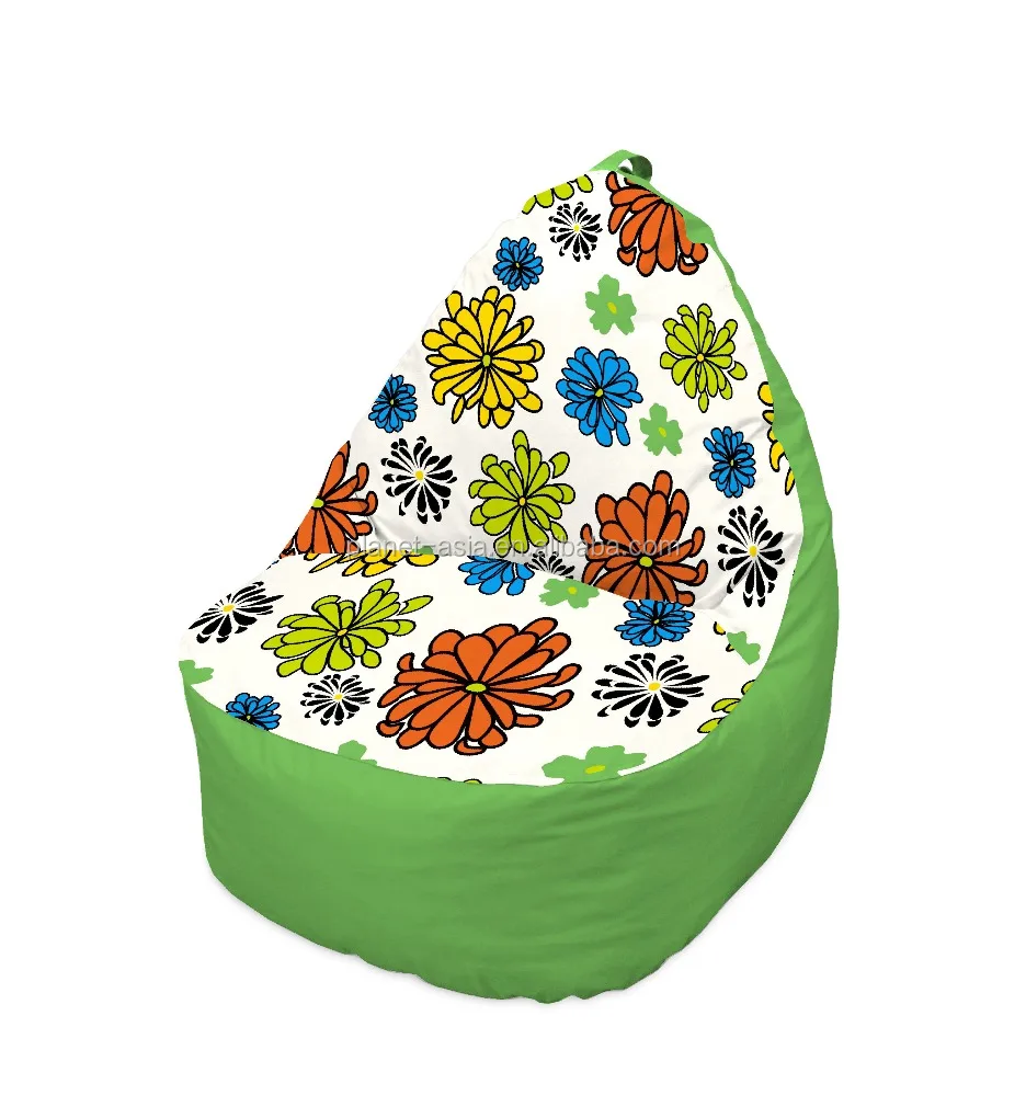 wholesale customizable lovely pattens cute beanbag chair for kids