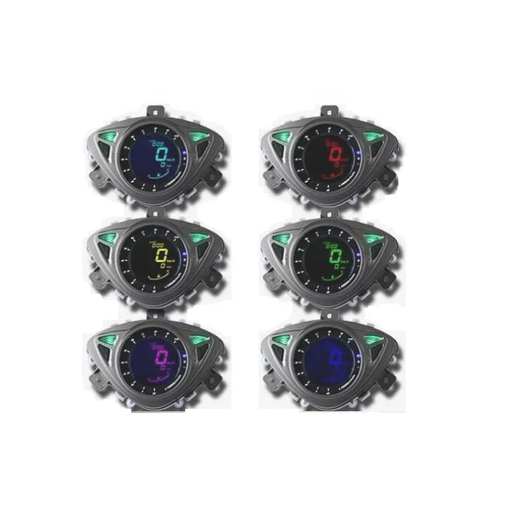 lcd meter velocimetro digital para moto speedometer tachometer