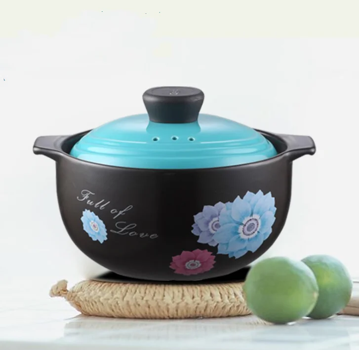 High quality Japanese style modern shallow clay pot soup ceramic Size and shape can be customized