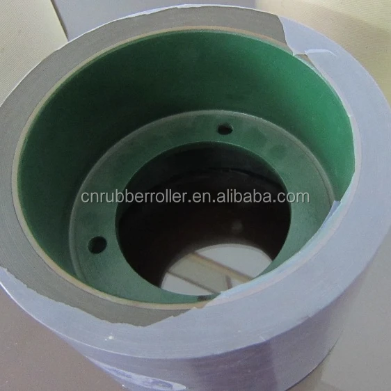 Low Price iron drum brown NBR 6 inch rice mill rubber rollers