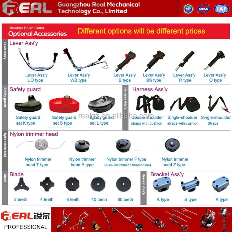 2 Stroke Engine Mitsubishi TU33 Brush Cutters Grass trimmer