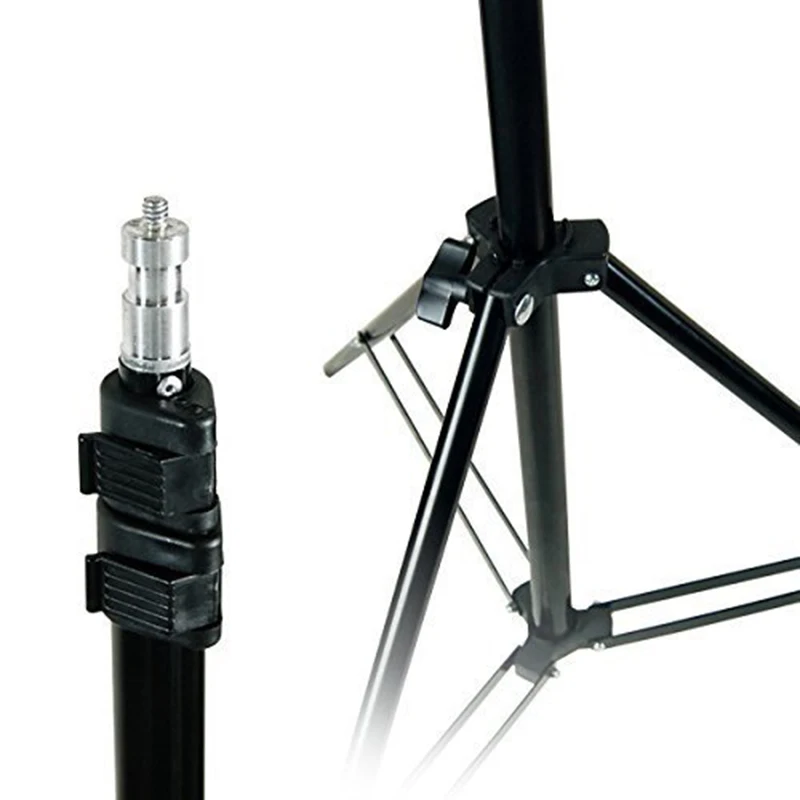 
Studio Photography Soft Box with Bulb single light head Lighting Kit with light Stand and Slope Arm stand ,Softbox Lighting kit 