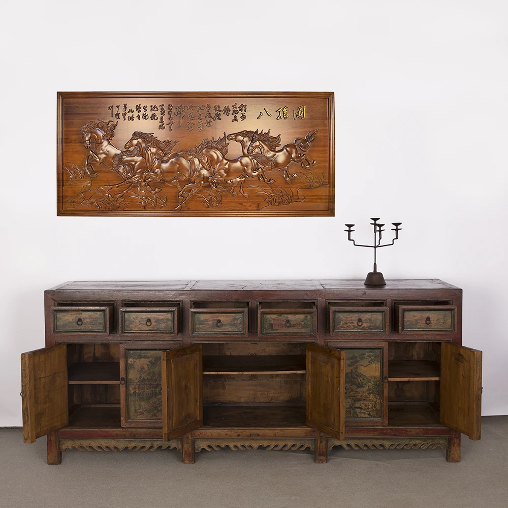 Chinese Medicine Cabinet Wood Cabinet Wood Reclaimed Wood Tv Cabinet