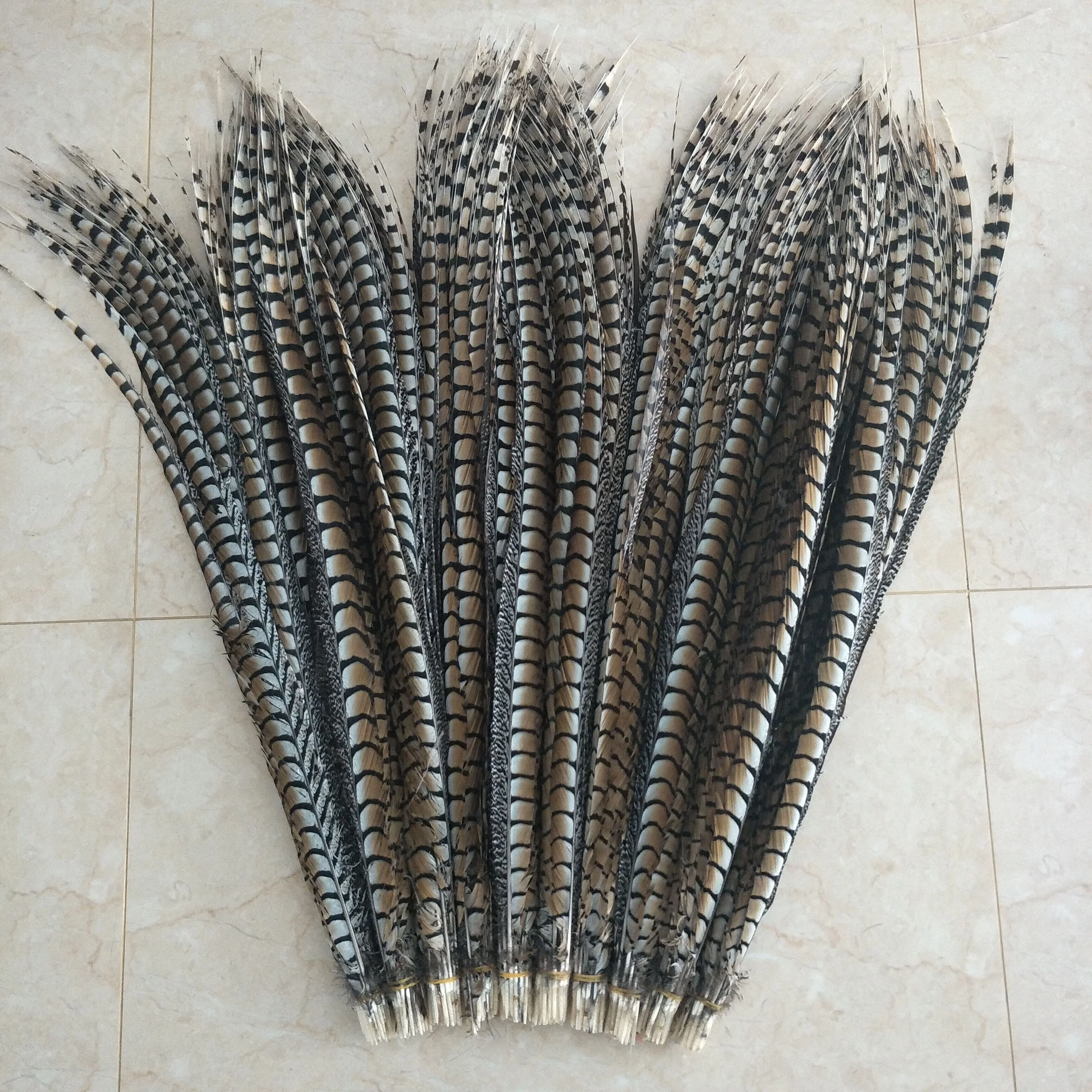 Factory Direct cheap sale 90-100cm Natural Lady Amherst Pheasant Tail Feather