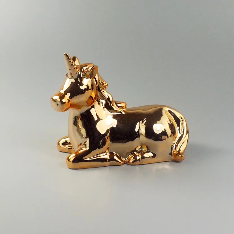 Custom Black Home Decoration Porcelain Cat Figurines