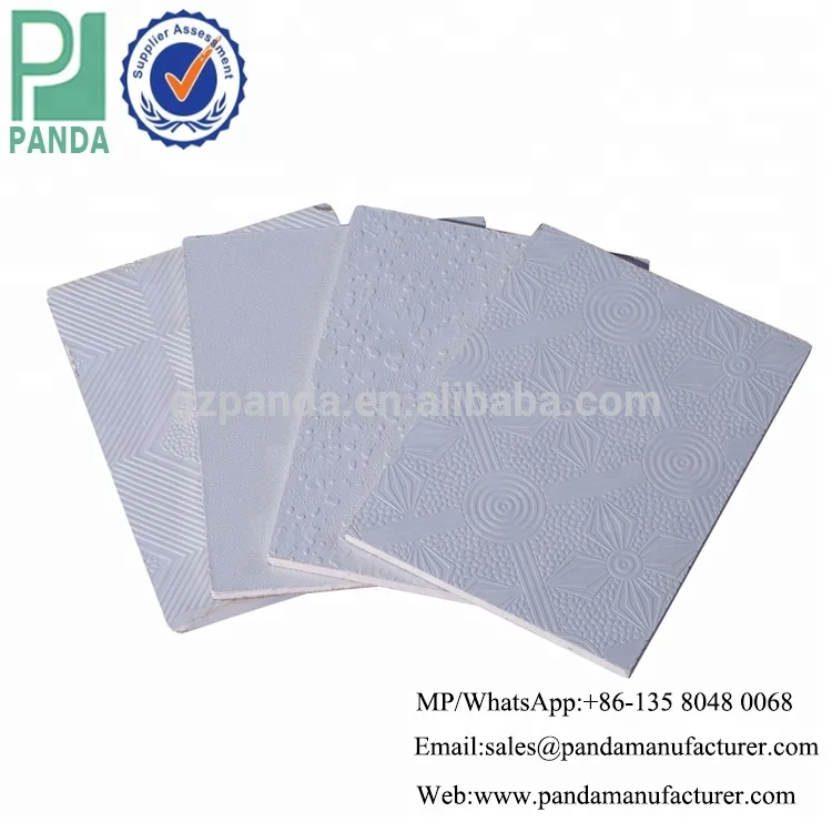  ПВХ гипсовая потолочная плитка