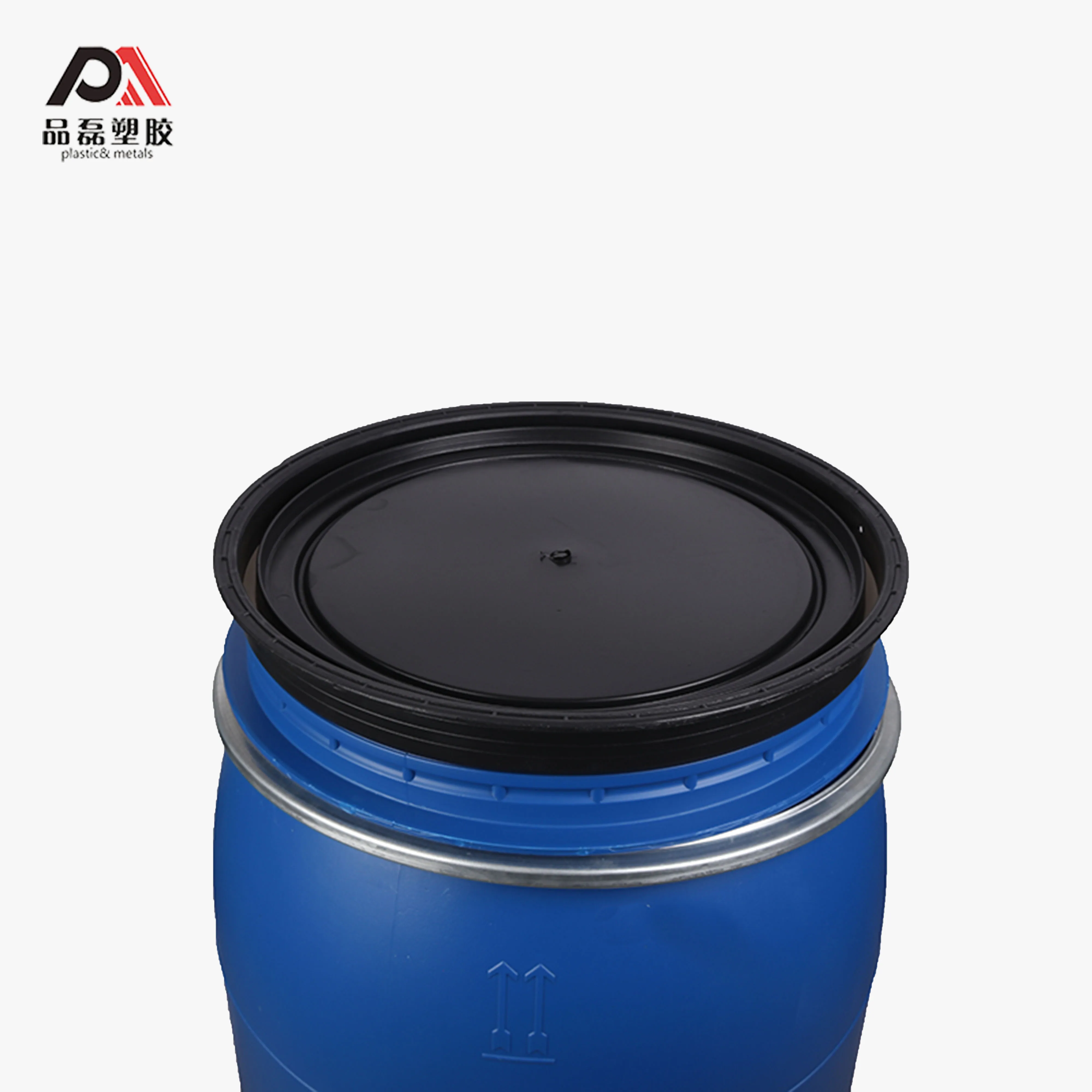 
200 Litre Blue Plastic Drum/barrel for Seafood storage 