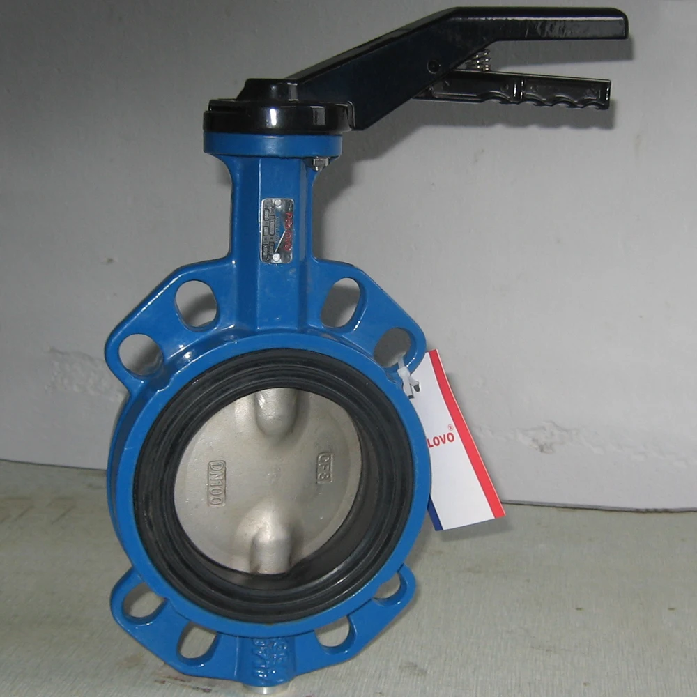 lug type butterfly valve DN250 by wafer connection