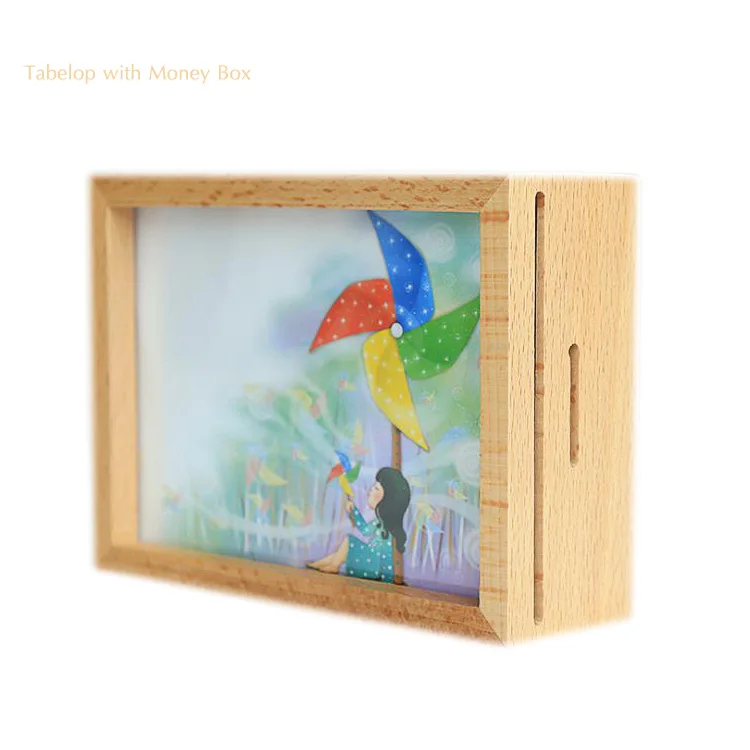
Kids Children Funny Tabletop Wooden Photo Frame 
