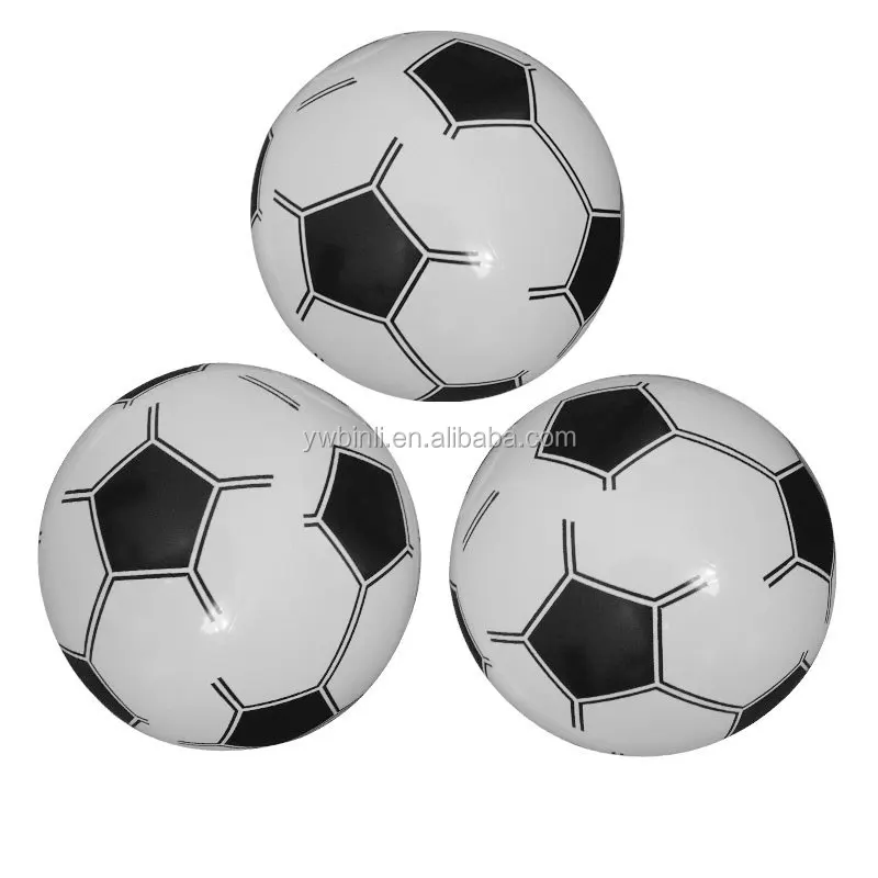 14 inch inflatable soccer ball for beach air football   CE and EN71