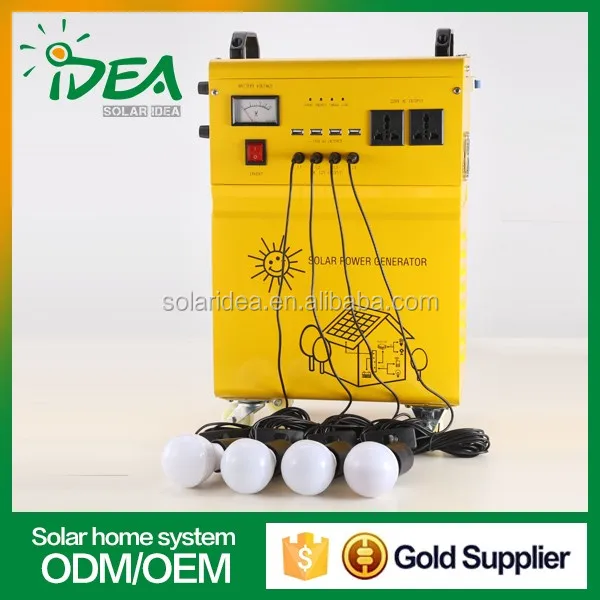 Hot sale best price power plant solar generators china