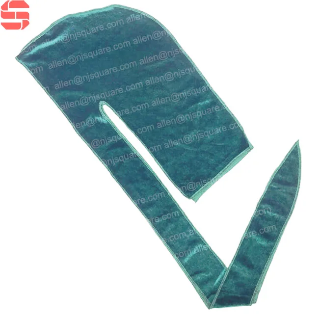 Velvet Durag Long Tail Turban Headwrap Bandana