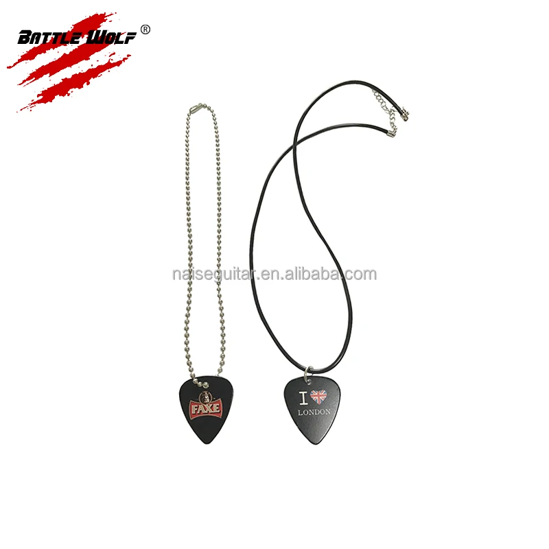 2023 новый стиль гитара Pick кулон ожерелье