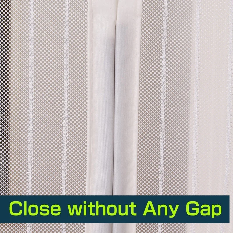 Tough Magnetic Screen Door Hanging Mosquito Net Curtain