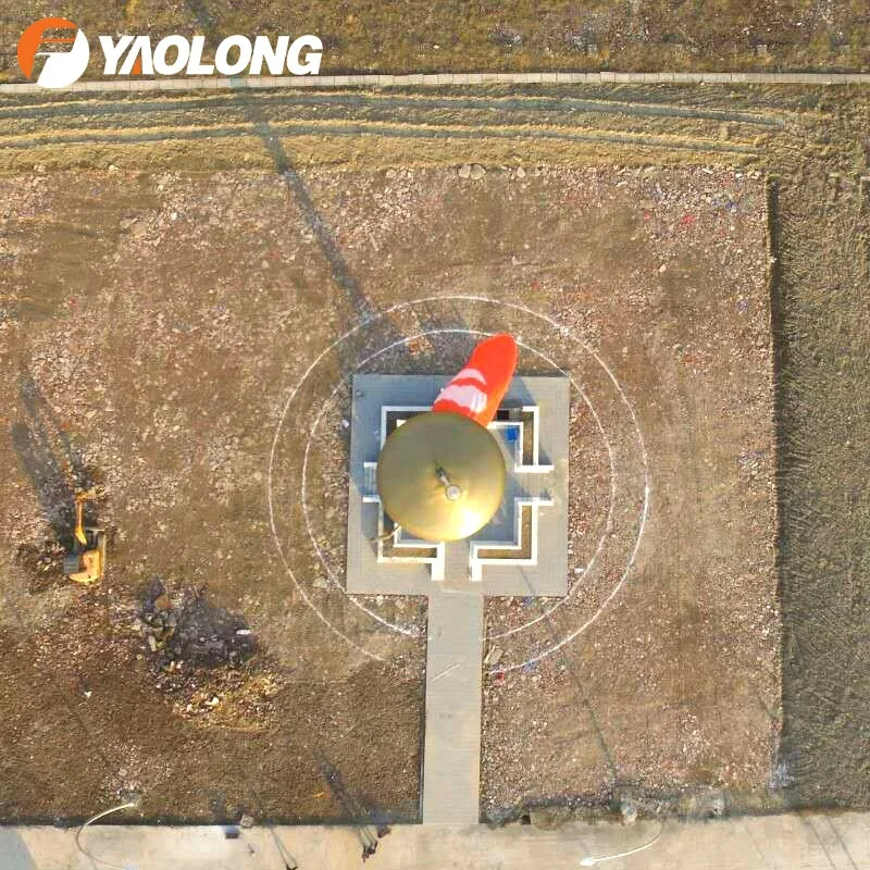 Yaolong Aluminum Alloy Electric Motorized Flag Pole Hot Dipped Galvanized Welding Flagpole