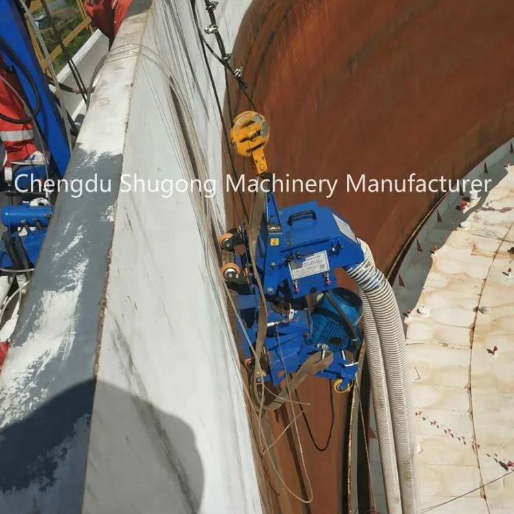 CE /ISO Approved oil tank shot blasting machine for sale