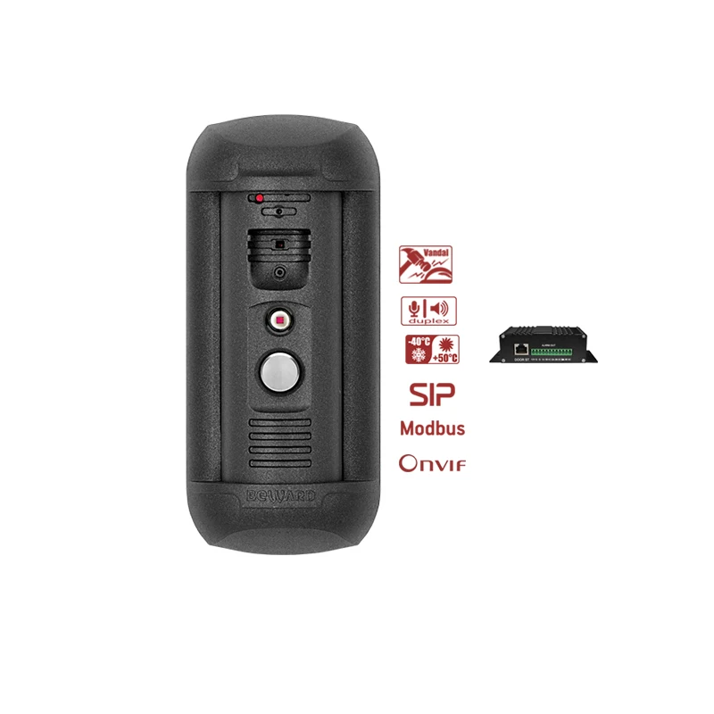 Smart home security camera SIP door phone intercom work with VOIP IP phone video doorbell