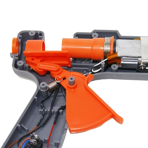 Hot Glue Gun GlueTeck HS12148 80W Professional High Temp Mini Hot Melt Glue Gun Kit with Adhesive Sticks