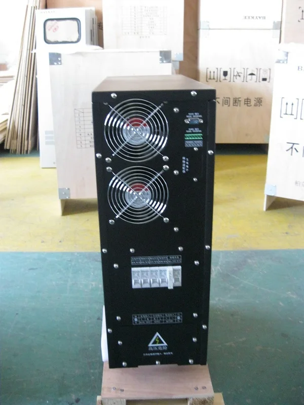 IGBT based online ups 15000w power supply single phase low frequency