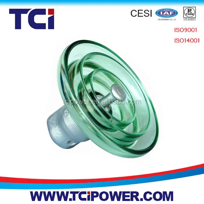 PS70E 70kN suspended glass insulator