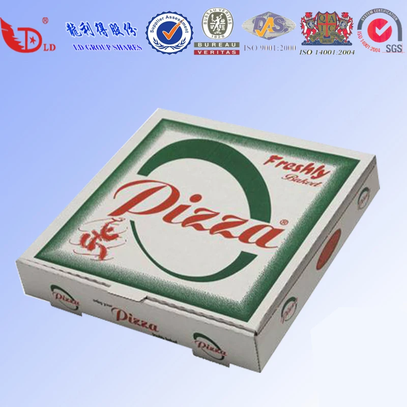 
Corrugated pizza box Recycle paper and virgin kraft paper export to Finland 