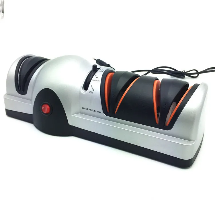 Electric Knife Sharpener Three-Stage System Adjustable Blade Selector sharpening knife machine
