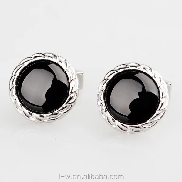 Отличный дизайн, классические запонки с камнями для мужских рубашек