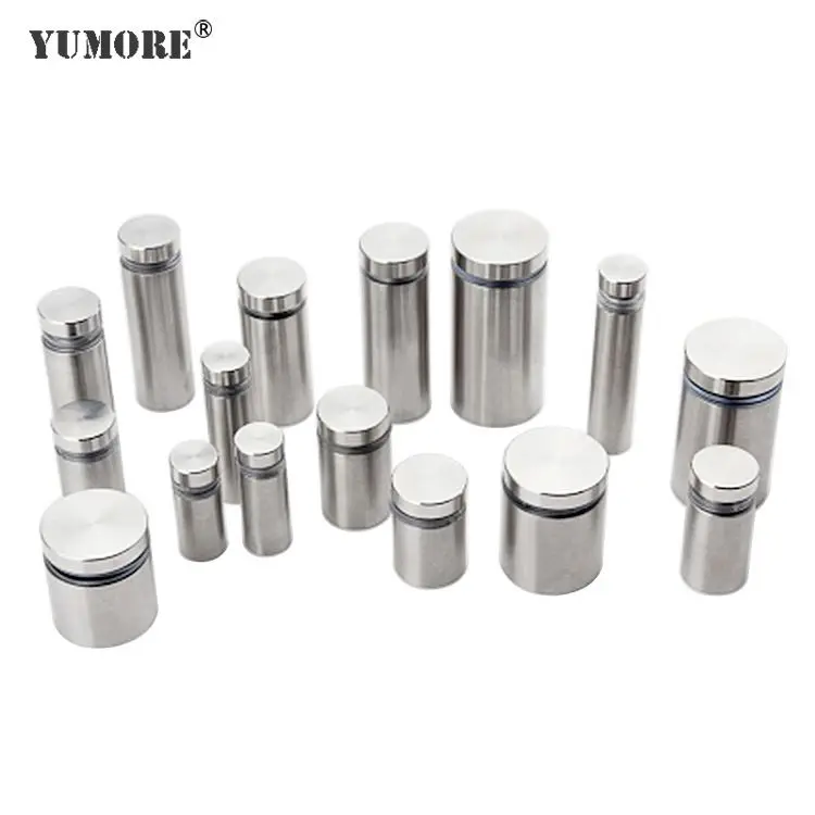 Glass Screws Acrylic Holder Sign Dia 12mm Glass Standoff Pin