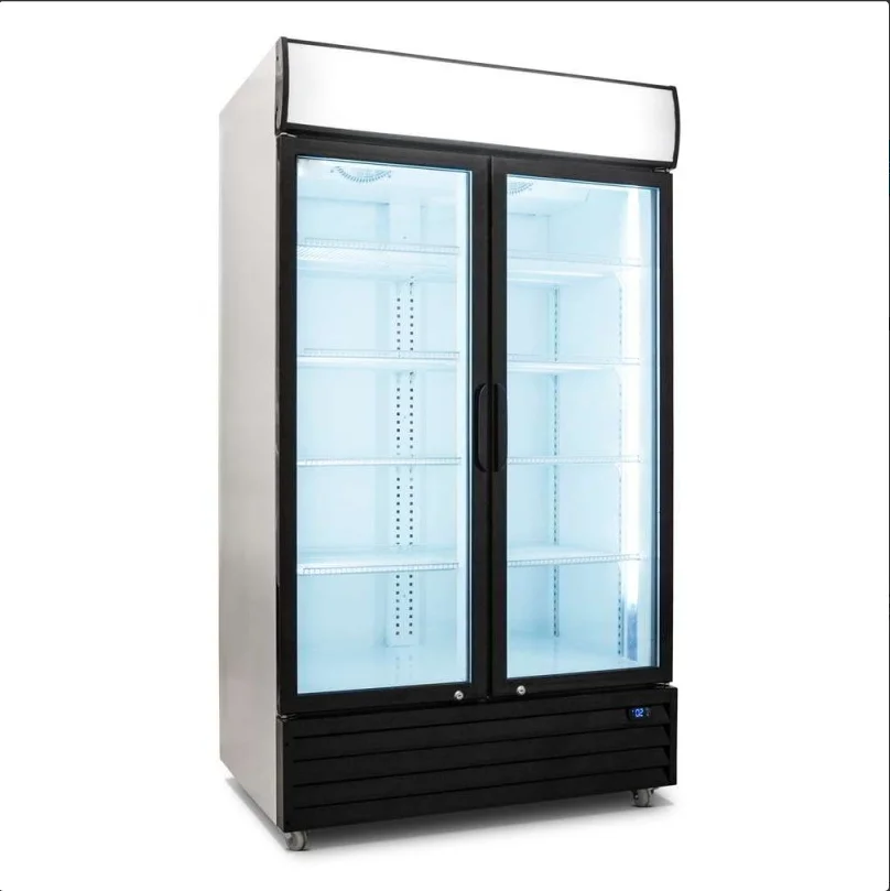 China Factory Industrial two door commercial refrigerator