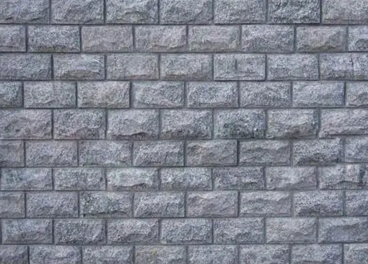 
Серый гранитный камень для облицовки стен 