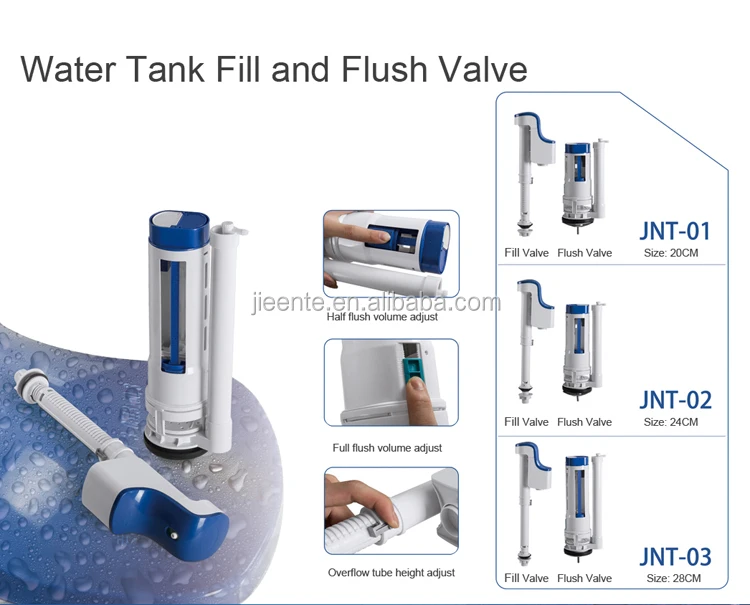
Toilet fill valve with ciatern mechanism 