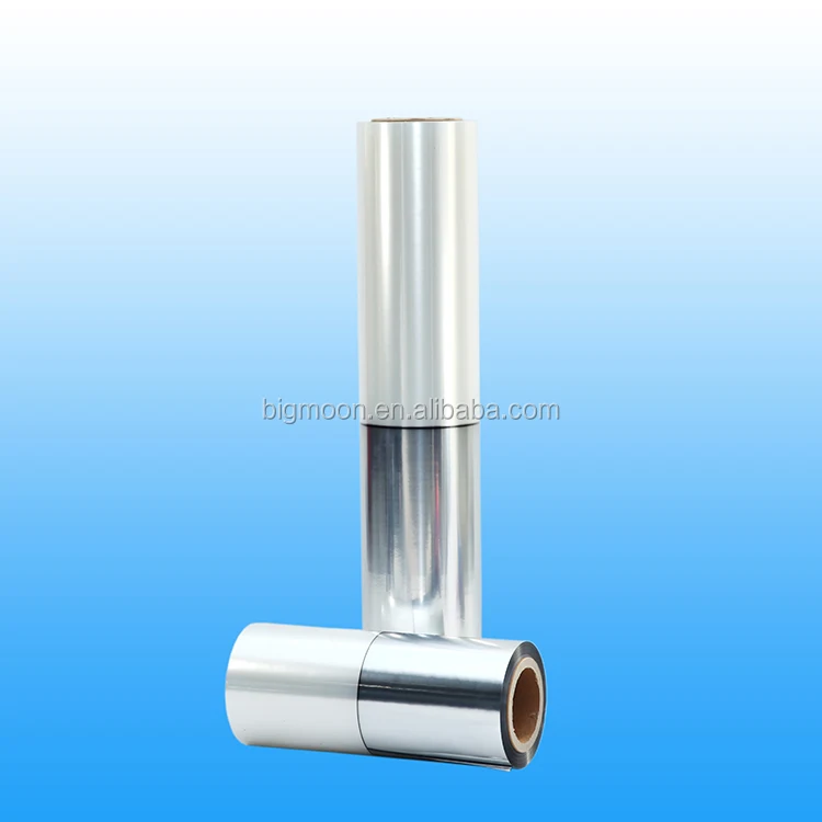 PET Metallic film /silver pet film / aluminum metallized polyester film gold coated metallized pet film