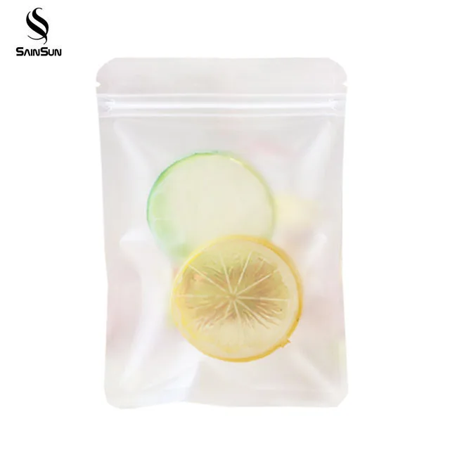 
Three Side Sealed White Small Medical Ziplock Pill Plastic Package Bags For Medication 