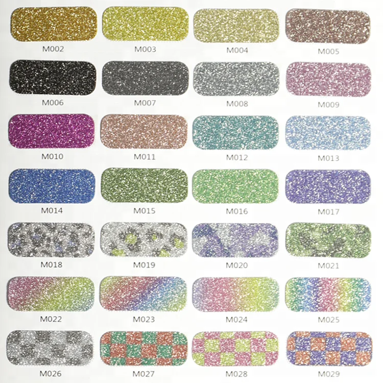 Cheap price PVC glitter thermal lamination film used for shoes and hand bags