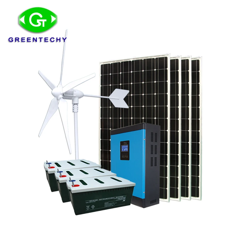 
5kw hybrid wind power system 