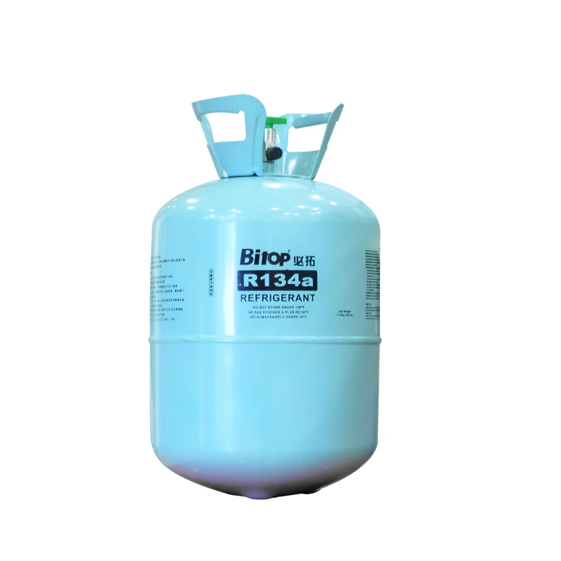 
Refrigerant Gas R134a For Auto air conditioning 13.6kg Cylinder Bitop Gas 