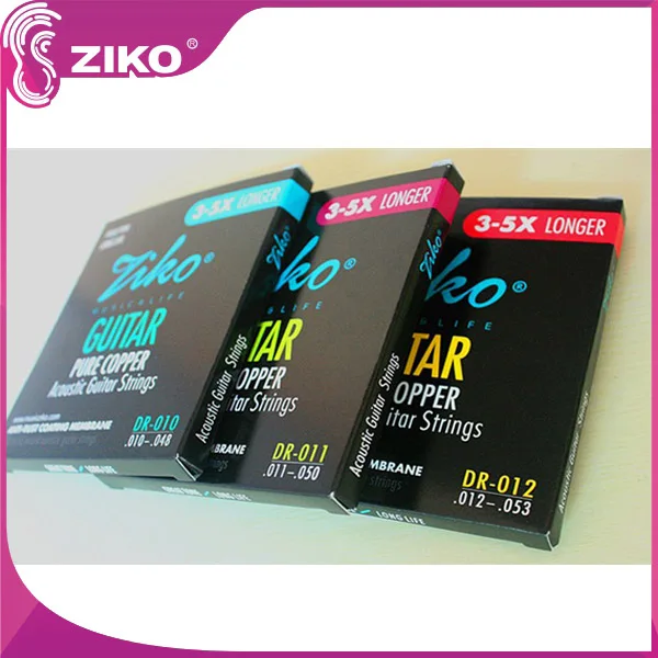 Anti-rust Coated Stainless Steel Guitar Strings With 12 Strings