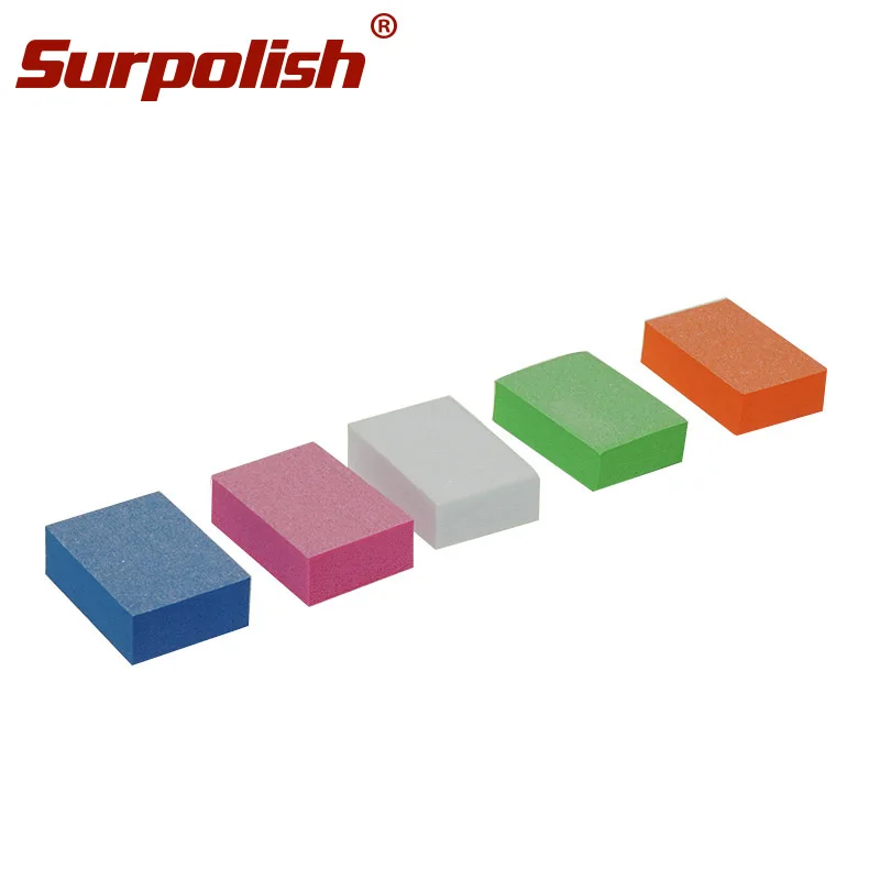 Professional Mini Sponge Buffer Nail Black Nail Art Sanding Use