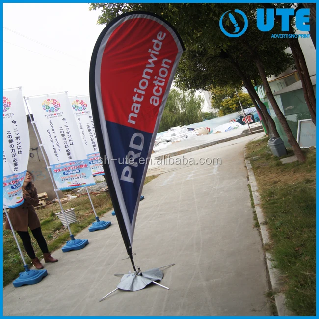 Hot selling outdoor open house flag with CE certificate