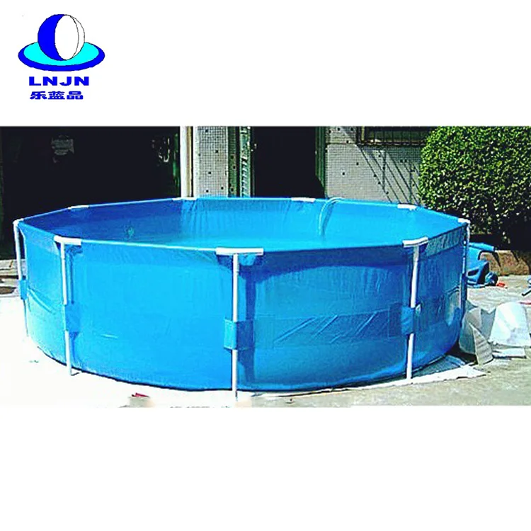 Easy Set Up Home Use Pvc Ground Frame Freestanding Swimming Pool