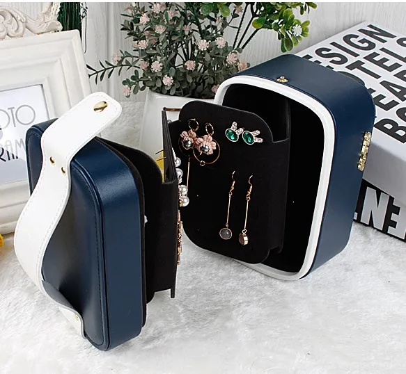 ring gift custom made logo printed jewellery box for jewelry velvet inserts with drawer