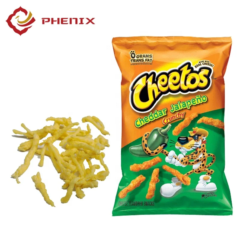 Fried Cheetos corn curls Crunchi kurkure making machine price crunchy nik naks food making machines in south africa