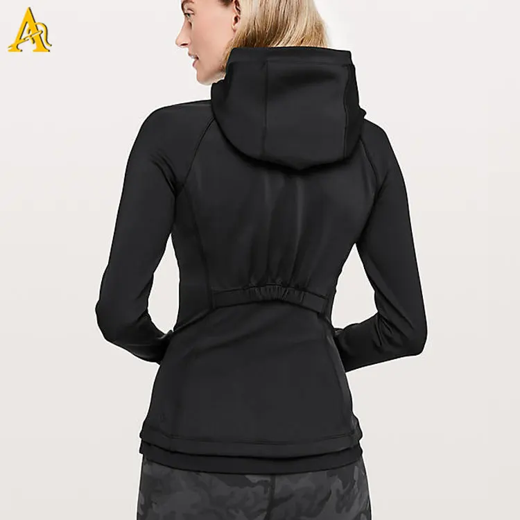 
High Quality Women Sports Jacket Wholesale Workout Fitness Training Jacket Women Gym Yoga Wear Apparel 