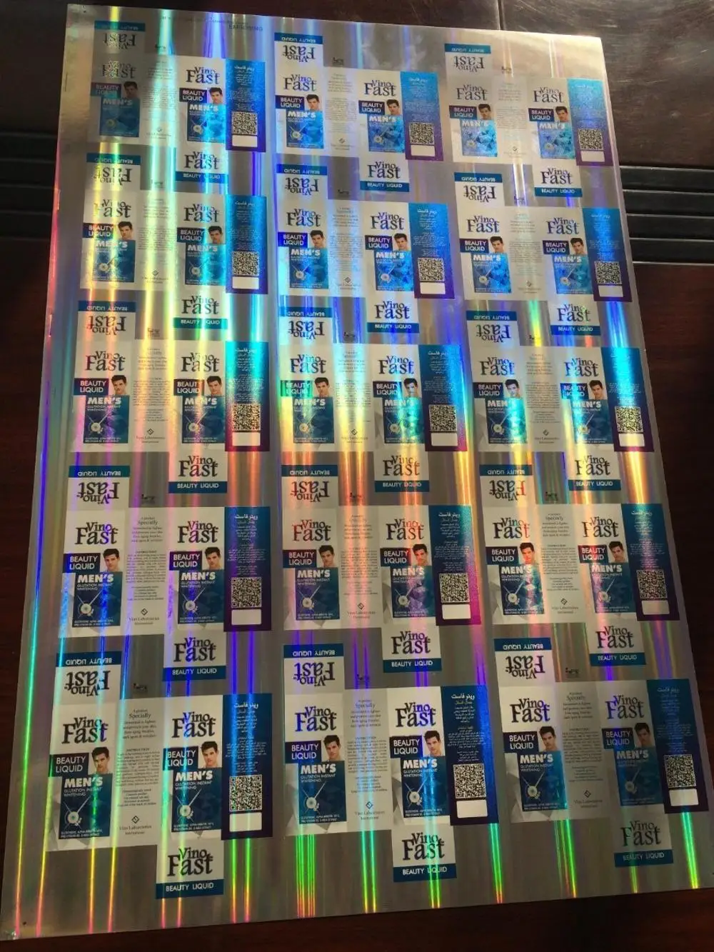 
Factory Price Colorful Holographic Metallized Paper for Gift packing 