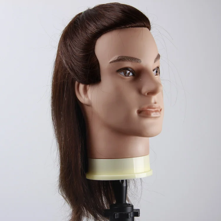 Wholesale Hairdressing Equipment Mannequin Head Real Human Hair Female Training Head