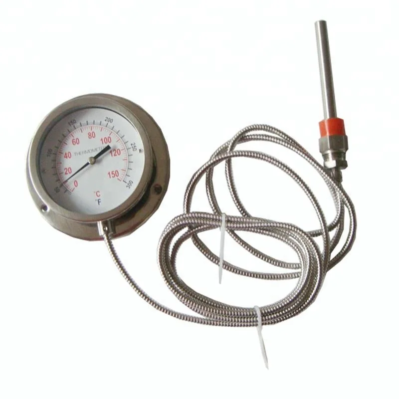 0-150C Capillary Pressure Temperature Gauge