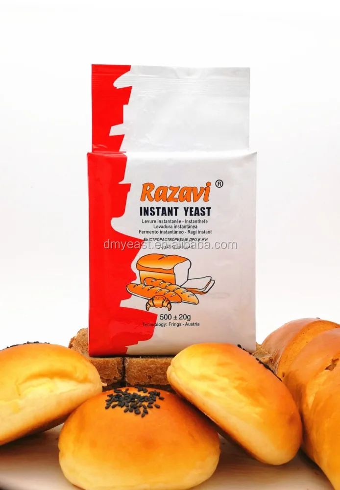 
500G RAZAVI LOW SUGAR YEAST ACTIVE FEED yeast FOR bread 
