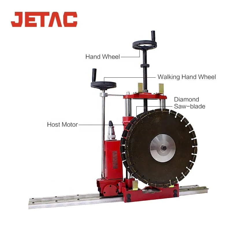 Multi Saw Blade Cutting Slotting Concrete Concrete Wall Cutting Machine