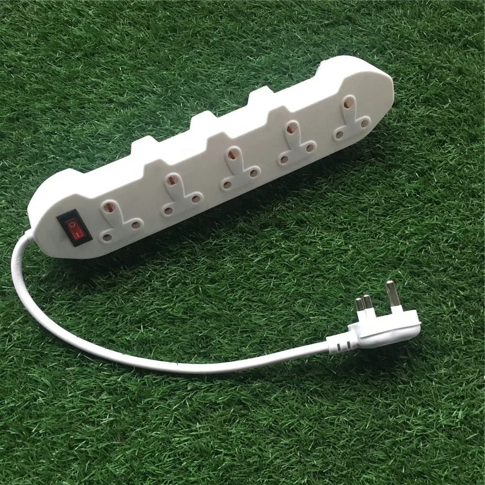 south africa 5 way extension socket power strip 5 outlets
