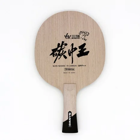 10 wood + 9 Carbon SANWEI table tennis blade/ table tennis bat/ping pong blade:T1091A
